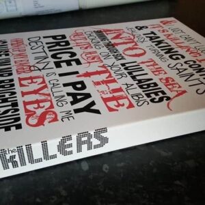 "Mr. Brightside" - The Killers - Canvas Wrap Wall Art Design