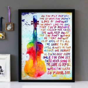 "Lyla" By Ferocious Dog - Framed Lyrics Design (Alt Version)