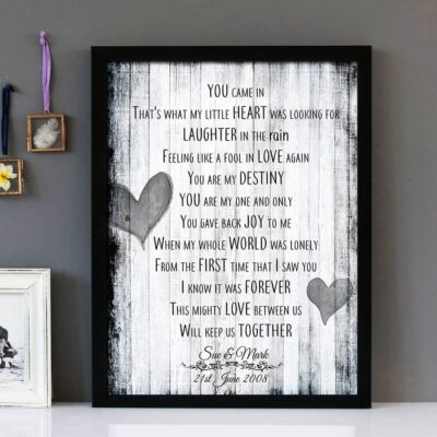 lionel-richie-my-destiny-copy Lionel Ritchie Framed Lyrics Art My Destiny